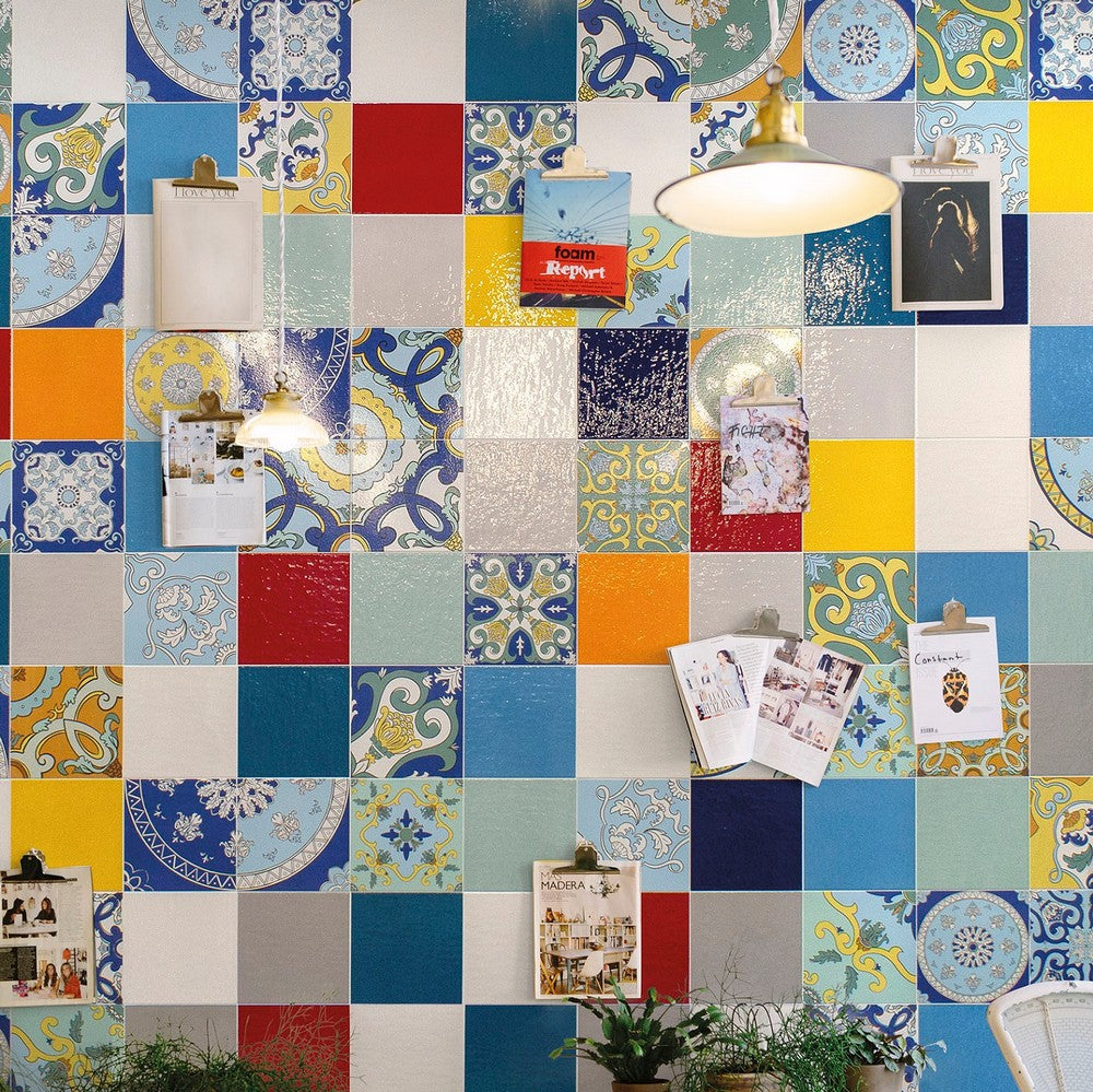 Piastrelle colorate per bagno con design moderno e colori vivaci. Su MatericaSHOP a prezzi scontati!