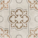 Dettaglio piastrella per pavimento e rivestimento in gres porcellanato effetto cementina dai colori vintage opaca. Collezione Cementine di Ceramica Valsecchia, formato 20x20, Mix Color