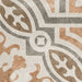 Dettaglio piastrella per pavimento e rivestimento in gres porcellanato effetto cementina dai colori vintage opaca. Collezione Cementine di Ceramica Valsecchia, formato 20x20, Mix Color
