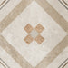 Dettaglio piastrella per pavimento e rivestimento in gres porcellanato effetto cementina dai colori vintage opaca. Collezione Cementine di Ceramica Valsecchia, formato 20x20, Mix Color