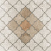 Dettaglio piastrella per pavimento e rivestimento in gres porcellanato effetto cementina dai colori vintage opaca. Collezione Cementine di Ceramica Valsecchia, formato 20x20, Mix Color