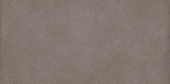 Dettaglio piastrella in gres porcellanato effetto cemento nuvolato per esterni della collezione Terrae di Casalgrande, formato 30x60 cm, colore Tabacco