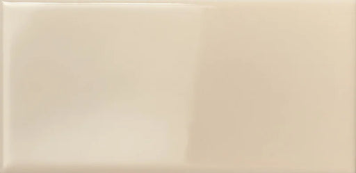 Dettaglio Piastrella da rivestimento in pasta bianca serie Mou di 41zero42, effetto mattoncino lucido, formato 6.2x12.5 cm, Colore Glossy Butter