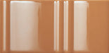 Dettaglio Piastrella da rivestimento in pasta bianca serie Mou di 41zero42, effetto mattoncino lucido tridimensionale, formato 6.2x12.5 cm, Colore Glossy Caramel Mix