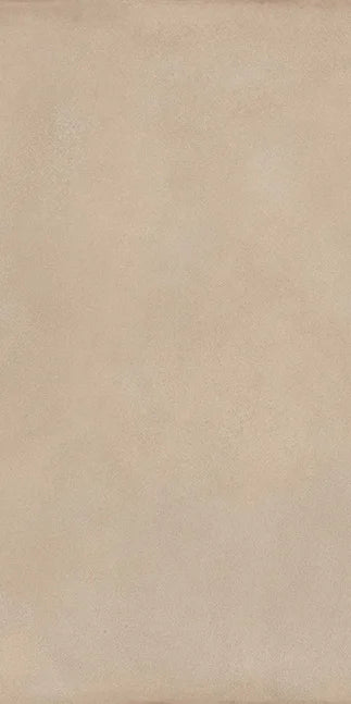 Dettaglio piastrella in gres porcellanato effetto cemento nuvolato della collezione Terrae di Casalgrande, formato 60x120 cm, colore Beige