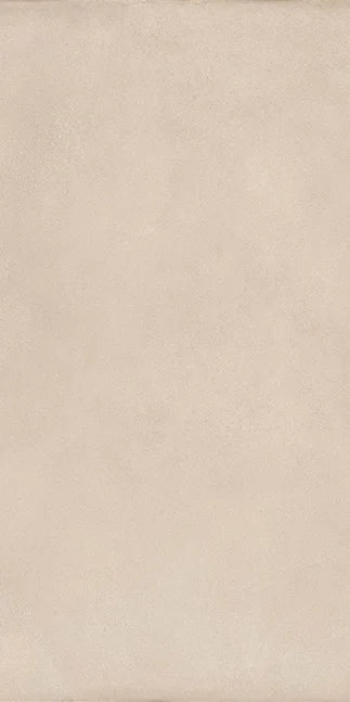 Dettaglio piastrella in gres porcellanato effetto cemento nuvolato per esterni della collezione Terrae di Casalgrande, formato 60x120 cm, colore Banco