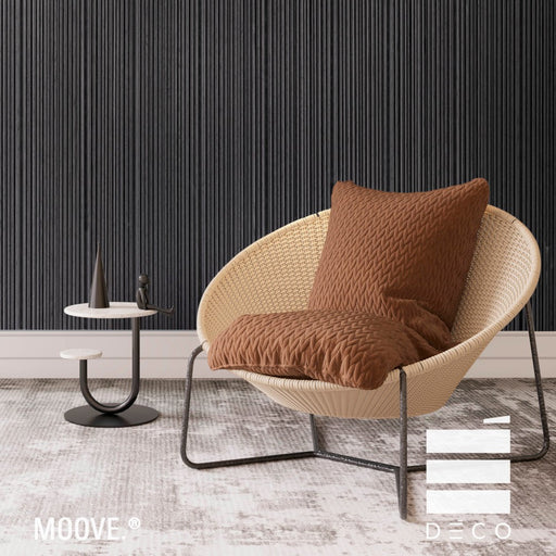 AMBIENTAZIONE REALIZZATA CON MOOVE URBAN CLASSIC IN FINITURA GOLDEN CHARCOAL 