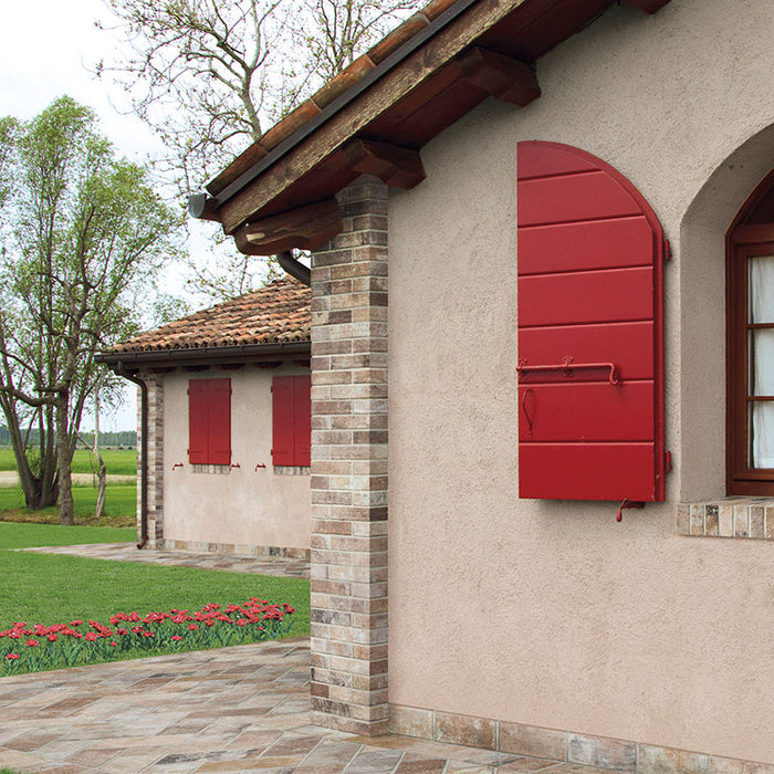 Dettaglio piastrella per pavimento e rivestimento in gres porcellanato effetto mattoncino Opaco 13x25 cm della collezione London, colore Beige di Ceramica Rondine