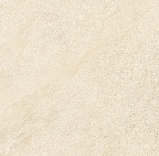 Piastrella ArkiStone Vanilla di Idea Ceramica in gres porcellanato effetto pietra 120x120 cm per pavimenti e rivestimenti contemporanei