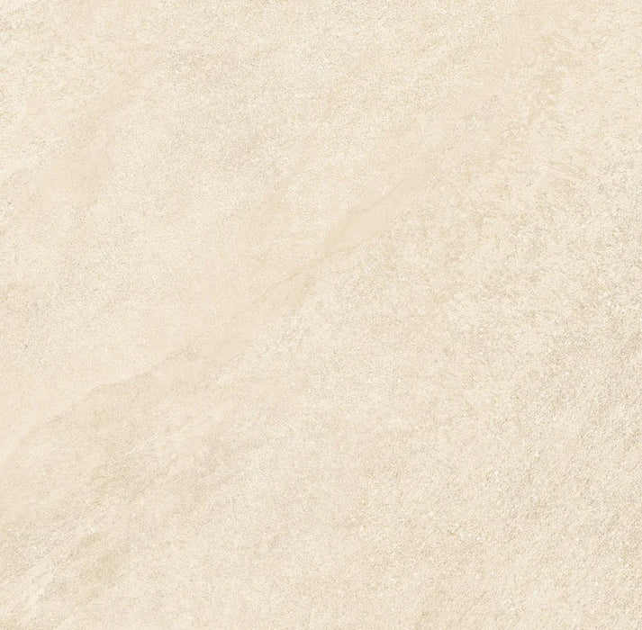 Piastrella ArkiStone Vanilla di Idea Ceramica in gres porcellanato effetto pietra 120x120 cm per pavimenti e rivestimenti contemporanei