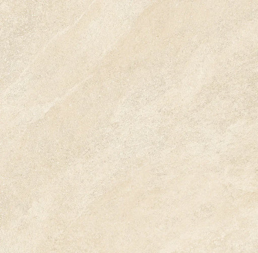 Piastrella ArkiStone Vanilla di Idea Ceramica in gres porcellanato effetto pietra 120x120 cm per pavimenti e rivestimenti contemporanei