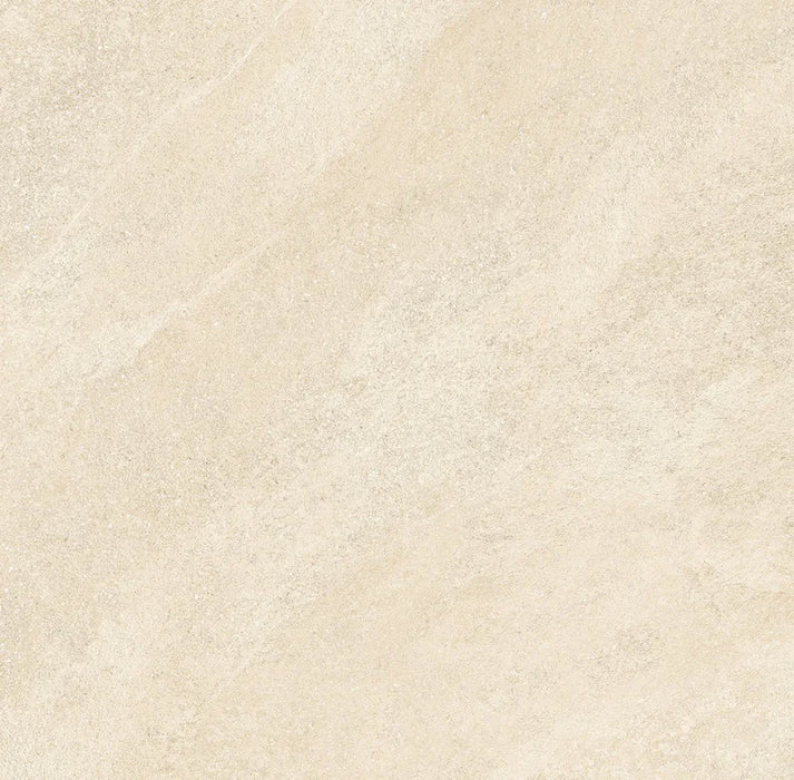 Piastrella ArkiStone Vanilla di Idea Ceramica in gres porcellanato effetto pietra 120x120 cm per pavimenti e rivestimenti contemporanei
