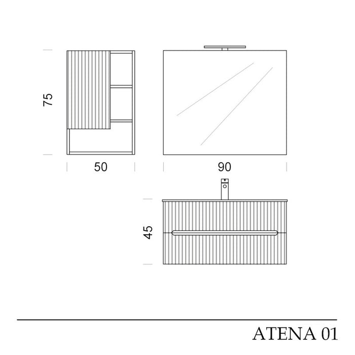 SCHEDA TECNICA COMPOSIZIONE MOBILE BAGNO ATENA 01