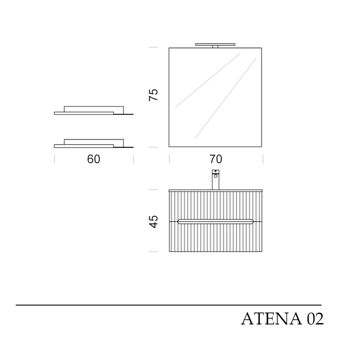 SCHEDA TECNICA COMPOSIZIONE MOBILE DA BAGNO ATENA 02