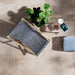 Piastrella antiscivolo R11 Gaia di Savoia Italia in gres porcellanato effetto pietra 60x60 cm con bordo irregolare anticato per pavimenti esterni rustici