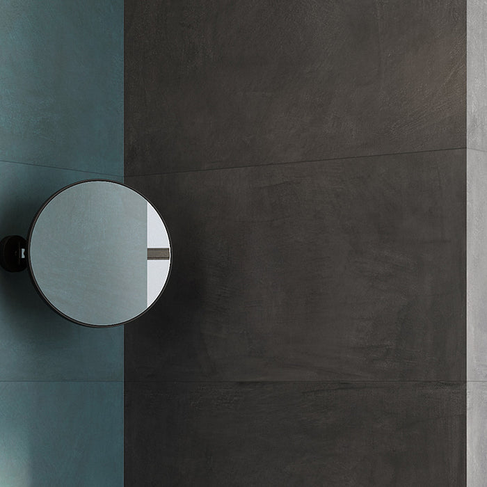 Rivestimento ceramico 60x120 cm della collezione Ludo, colore Grafite di Ceramica Rondine.