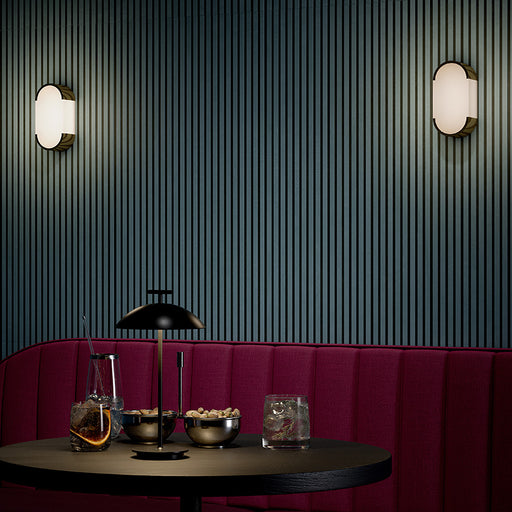 Rivestimento ceramico 60x120 cm cannettato della collezione Ludo, colore Nova 3D Blu Nero di Ceramica Rondine.