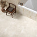 Piastrella per pavimento in gres porcellanato Beige della collezione Roma di Herberia Ceramiche in formato 60x60