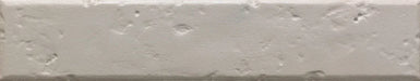 Dettaglio piastrella per rivestimento in gres porcellanato effetto mattoncino rustico opaco 4,5x23 cm della collezione Antique, colore Bisque di Ceramica Settecento
