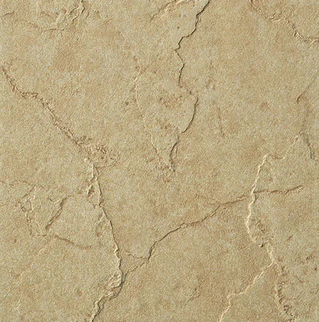 Dettaglio piastrella per pavimento in gres porcellanato effetto pietra naturale della collezione Ardesia di Casalgrande, formato 15x15 non rettificato, colore Beige