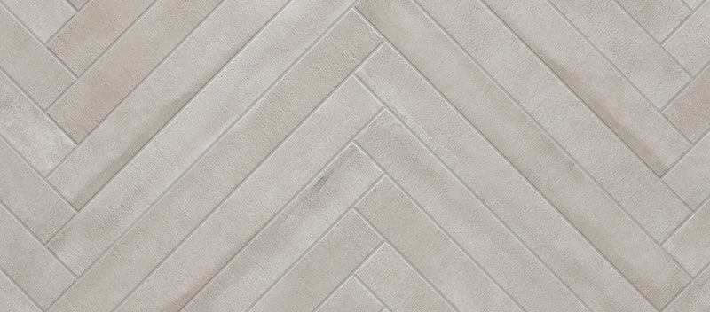 Piastrella per pavimento e rivestimento in gres porcellanato effetto mattoncino opaco 4.8x45 cm della collezione Arenosa, colore Ivory di Ceramica Rondine