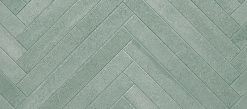 Piastrella per pavimento e rivestimento in gres porcellanato effetto mattoncino opaco 4.8x45 cm della collezione Arenosa, colore Sea Water di Ceramica Rondine