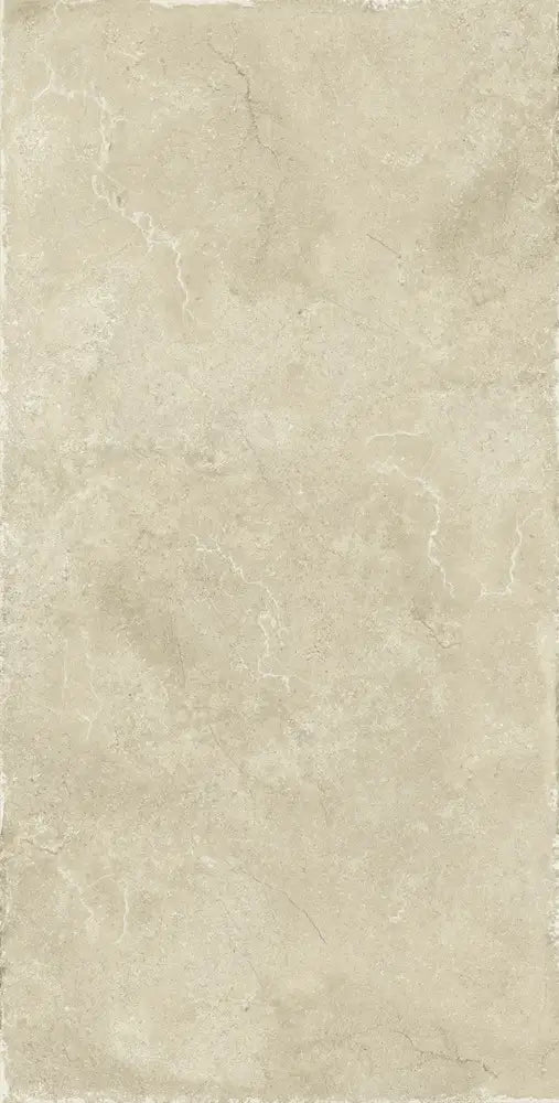 Dettaglio piastrella in gres porcellanato effetto pietra naturale, collezione Attica di Settecento Ceramica, colore Beige 60x120