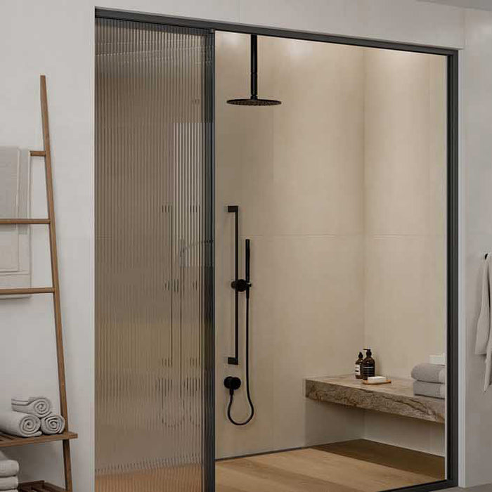 Rivestimento ceramico 60x120 cm della collezione Aurea, colore Avorio di Ceramica Rondine.