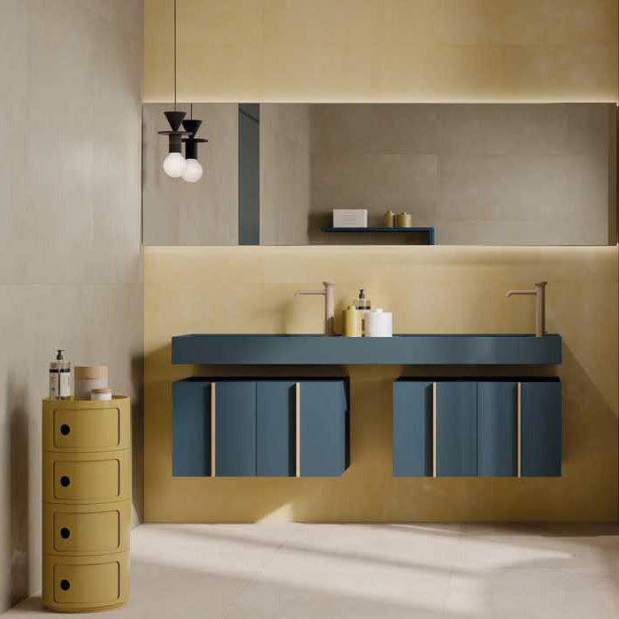 Rivestimento ceramico 60x120 cm della collezione Aurea, colore Oro di Ceramica Rondine.