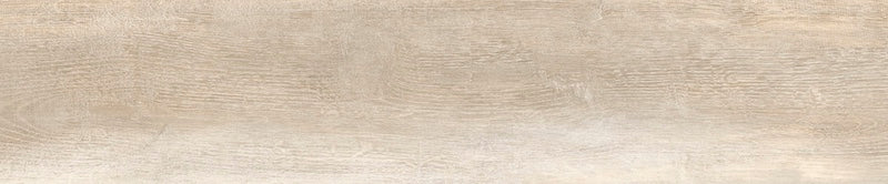 Dettaglio piastrella da pavimento in gres porcellanato effetto legno anticato, serie Greenwood di Ceramica Rondine, colore Beige 24x120 