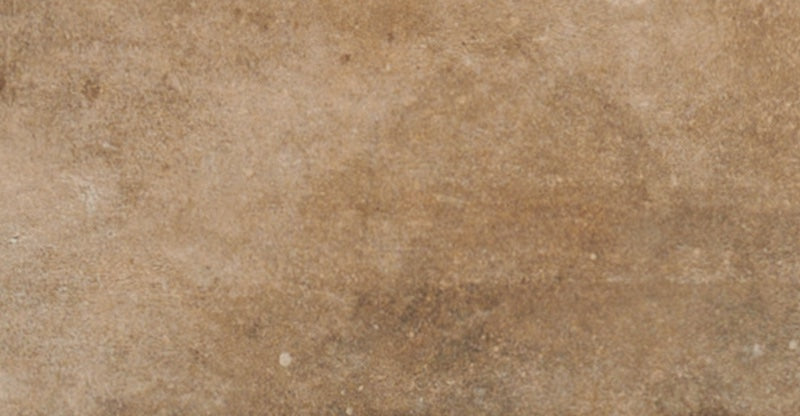 Dettaglio piastrella per pavimento e rivestimento in gres porcellanato effetto cotto opaco 13x25 cm della collezione Recovery Stone, colore Beige di Ceramica Rondine