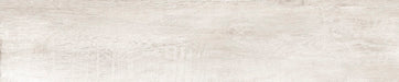 Dettaglio piastrella da pavimento in gres porcellanato effetto legno anticato, serie Greenwood di Ceramica Rondine, colore Bianco 24x120 