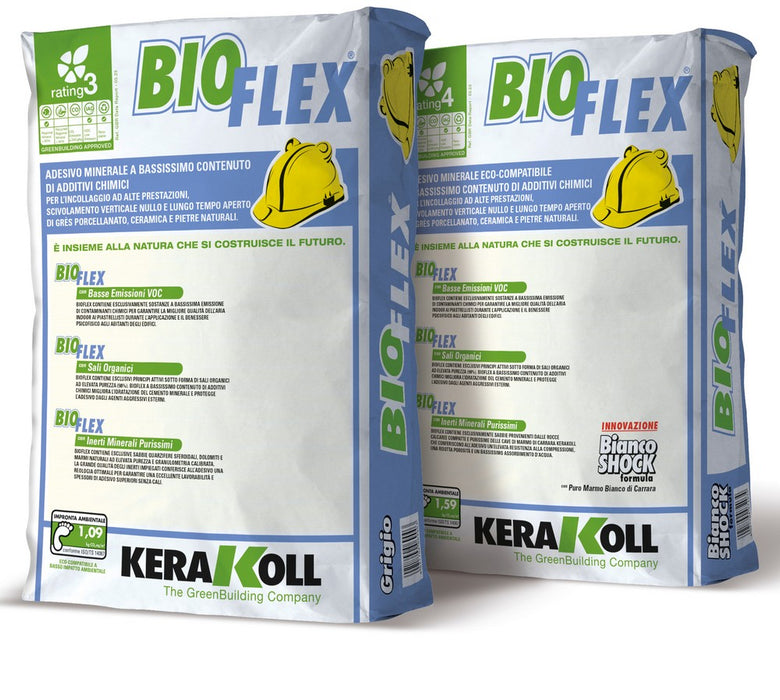 Bioflex de Kerakoll - Colle blanche pour revêtements