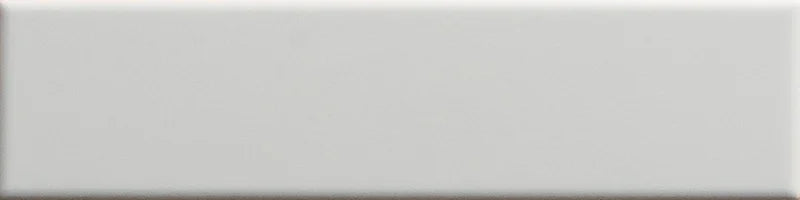 Dettaglio Piastrella da rivestimento in pasta bianca serie Biscuit di 41zero42, effetto mattoncino opaco, formato 5x20 cm, Colore Plain Bianco