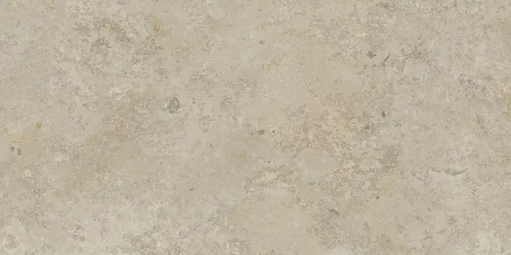 Dettaglio piastrella in gres porcellanato effetto pietra naturale, collezione Blendstone di Settecento Ceramica, colore Beige 60x120