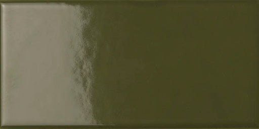 Piastrella ceramica pasta bianca Back To Basic Muschio 7.5x15 Eccentrico, effetto tinta unita lucido