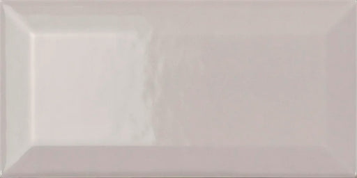 Piastrella ceramica pasta bianca Back To Basic Perla Bisellato 7.5x15 Eccentrico, effetto diamantato lucido