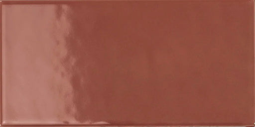 Piastrella ceramica pasta bianca Back To Basic Rosa Antico 7.5x15 Eccentrico, effetto tinta unita lucido