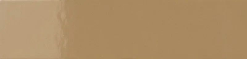 Piastrella ceramica pasta bianca Back To Basic Senape 6x25 Eccentrico, effetto mattoncino lucido.