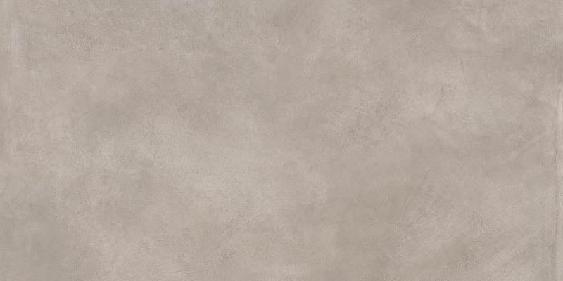 dettaglio piastrella da pavimento e rivestimento in gres porcellanato smaltato opaco effetto cemento nuvolato dai toni caldi della collezione Baya di Paul & Co Ceramiche, formato 30x60, colore Grey