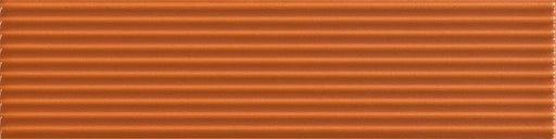 Piastrella ceramica pasta bianca Beat Dixie Cinnamon 5x20 Eccentrico, effetto mattoncino rigato opaco.