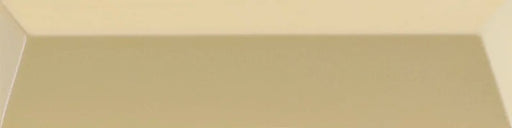 Piastrella ceramica pasta bianca Beat Swing Lemonade 5x20 Eccentrico, effetto mattoncino a rilievo opaco.