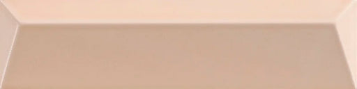 Piastrella ceramica pasta bianca Beat Swing Powder 5x20 Eccentrico, effetto mattoncino a rilievo opaco.