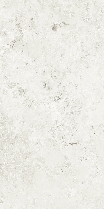 Dettaglio piastrella in gres porcellanato effetto pietra naturale, collezione Blendstone di Settecento Ceramica, colore White 30x60