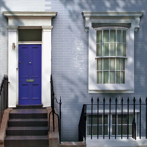 Dettaglio piastrella per rivestimento in gres porcellanato effetto mattoncino rustico Lucido 4,5x23 cm della collezione Brickart, colore Lagoon di Ceramica Settecento