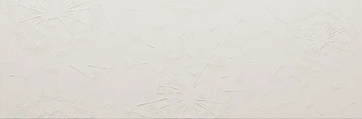 Piastrella per rivestimento in gres porcellanato effetto a rilievo della collezione Brio di Ceramica Rondine, formato 33,3x100 cm, colore Eterno