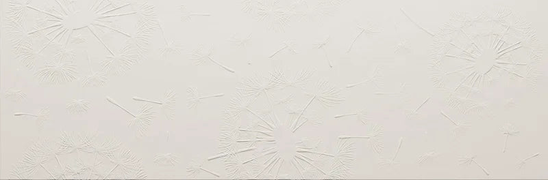 Piastrella per rivestimento in gres porcellanato effetto a rilievo della collezione Brio di Ceramica Rondine, formato 33,3x100 cm, colore Eterno