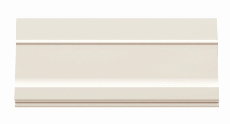 Zoccolo per cornice boiserie e rivestimento della collezione Brio di Ceramica Rondine, formato 15x33,3 cm, colore Lino