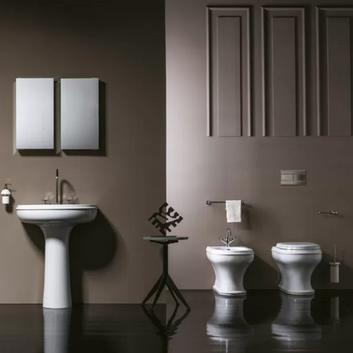 AMBIENTAZIONE DI bidet FILOMURO IN STILE ANTICO DELLA SERIE STILE, CHARME DI MAERICASHOP