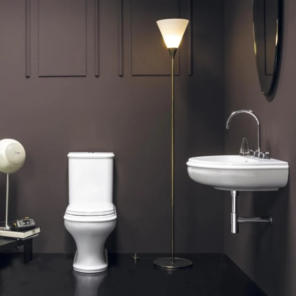 Stile - Vaso Monoblocco in stile classico con sistema Watersaving